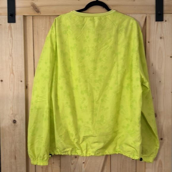 NWOT lime green athletic pullover - Picture 2 of 3